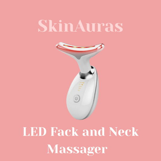 SkinAura™ LED Face and Neck Massager